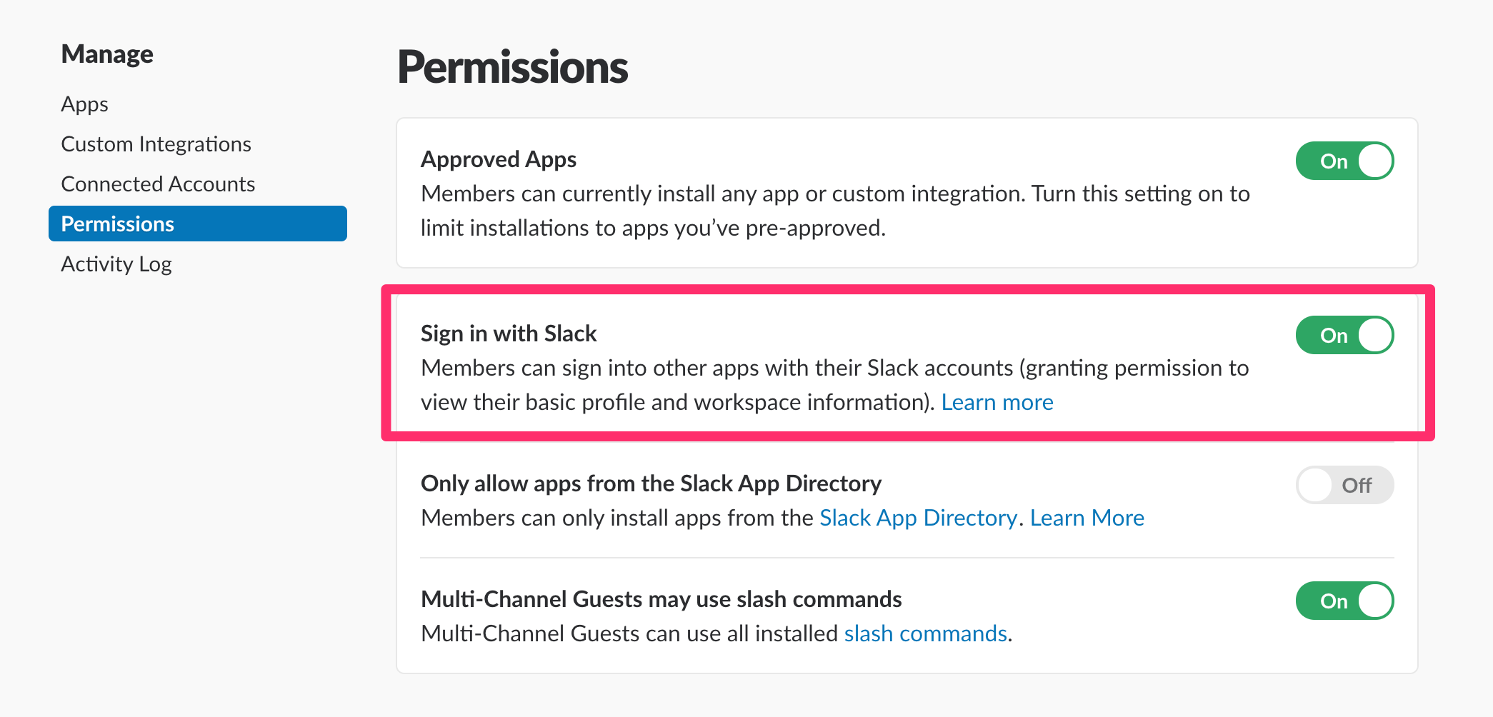 slack install app oauth failed